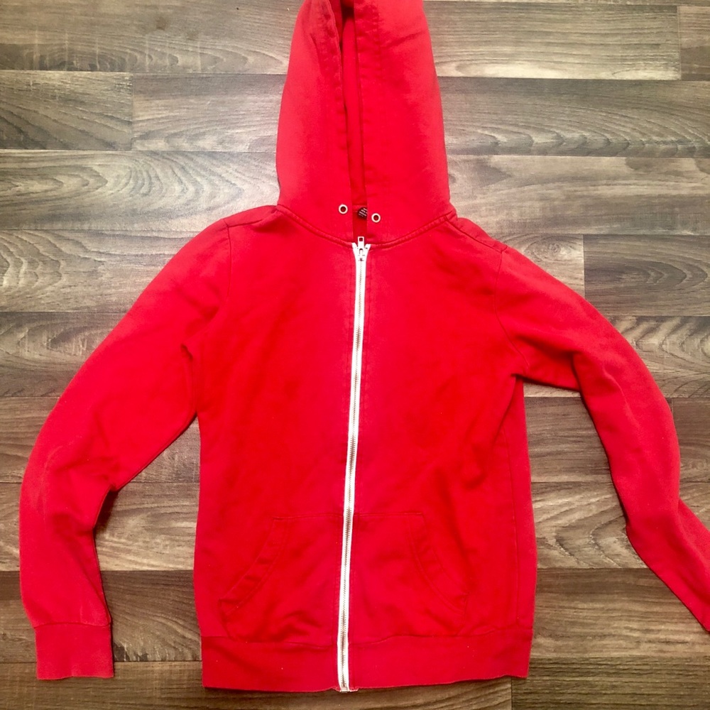 Zine red sweatshirt